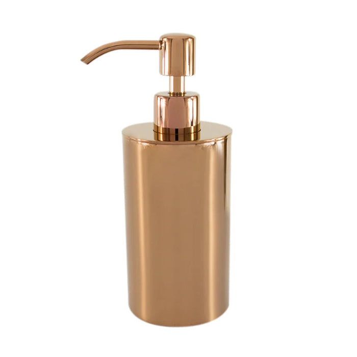 Smart Soap Dispenser - Free Standing - 7" Brass/Rose Gold