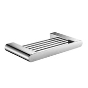 Moon Shower Shelf - Wall Mount - 7" Brass/Polished Chrome