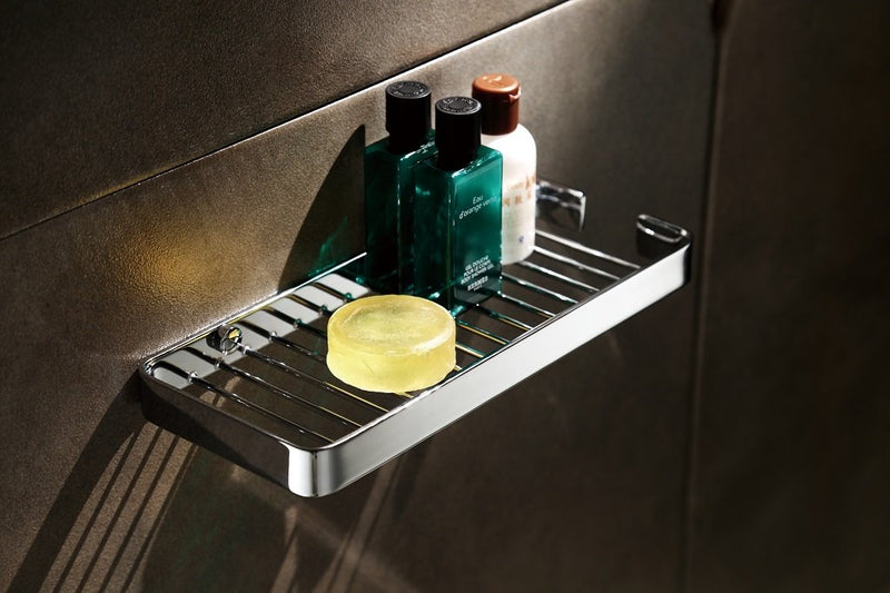 Shower Complements Shower Shelf - Wall Mount Brass/Polished Chrome