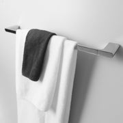 Moon Single Towel Bar - Wall Mount Brass/Polished Chrome