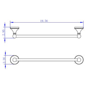 Viena Towel Bar - Wall Mount - 16"