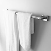 Zurich Single Towel Bar - Wall Mount Brass/Polished Chrome
