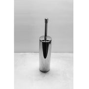 Smart Toilet Brush Holder - Free Standing - 16" Brass/Polished Chrome