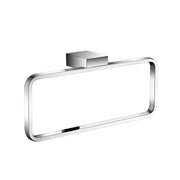 Bathroom Complements Towel Ring - Wall Mount - 9" Brass/Polished Chrome