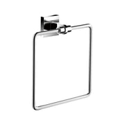 Bathroom Complements Towel Ring - Wall Mount - 6" Brass/Polished Chrome