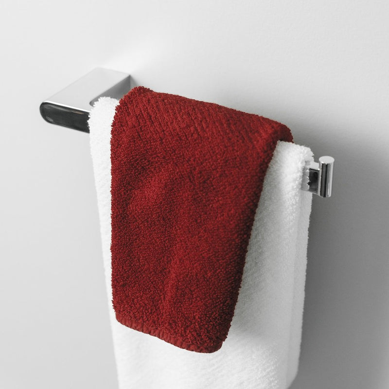 Moon Towel Ring - Wall Mount - 9" Brass/Polished Chrome