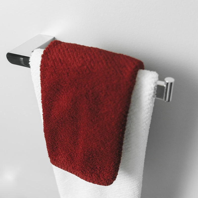 Moon Towel Ring - Wall Mount - 9" Brass/Polished Chrome