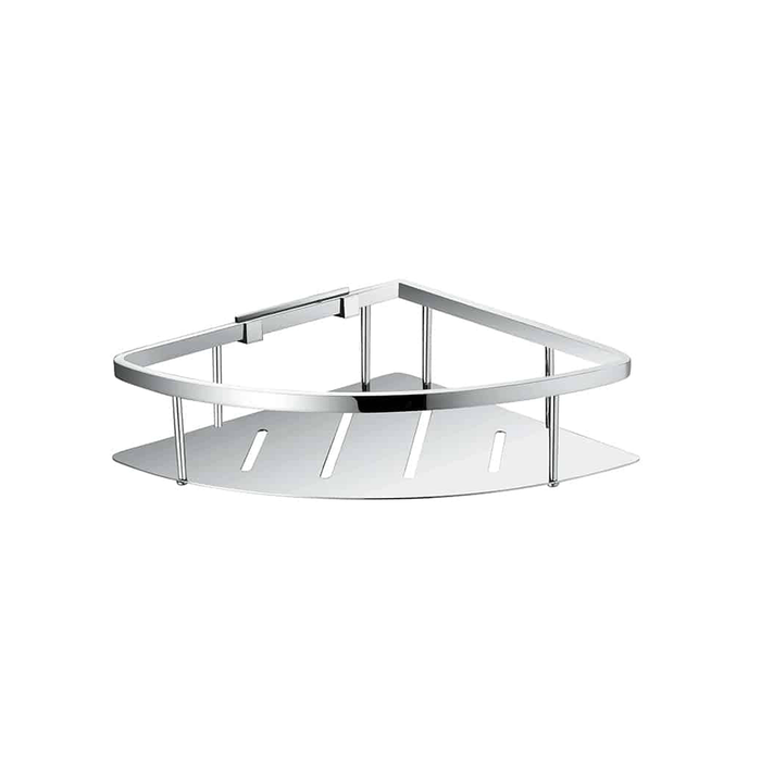 Corner Shower Basket - Wall Mount - 9" Stainless Steel/Polished Chrome