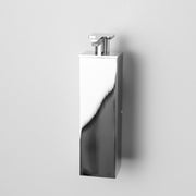 Magna Soap Dispenser - Wall Mount - 8" Brass/Polished Chrome