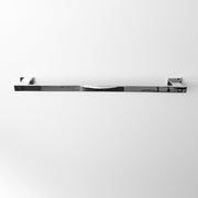 Magna Single Towel Bar - Wall Mount Brass/Polished Chrome