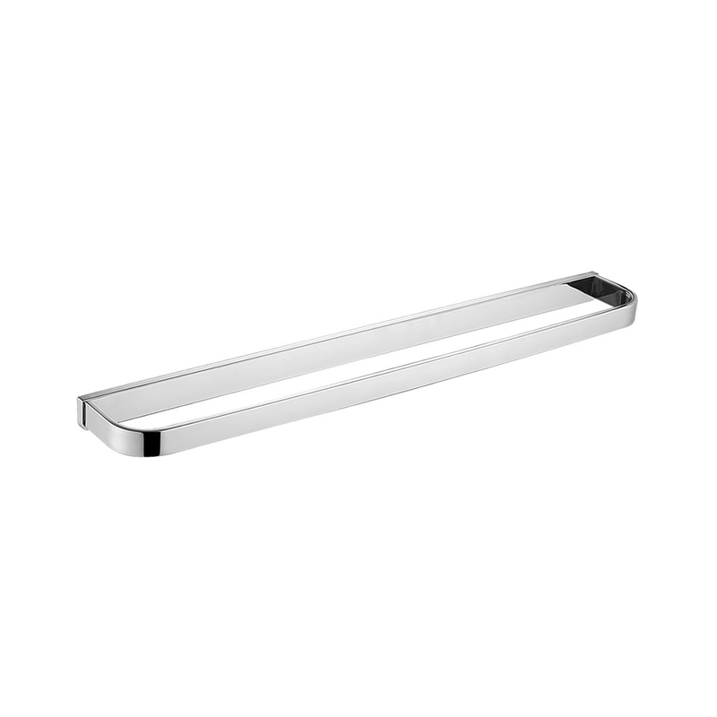 Devon Mare Towel Bar - Wall Mount - 20" Brass/Polished Chrome