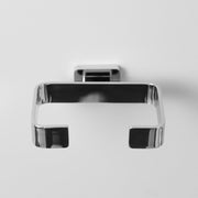 Magna Toilet Paper Holder - Wall Mount - 5" Brass/Polished Chrome