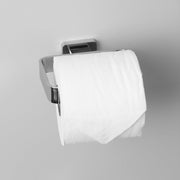 Magna Toilet Paper Holder - Wall Mount - 5" Brass/Polished Chrome