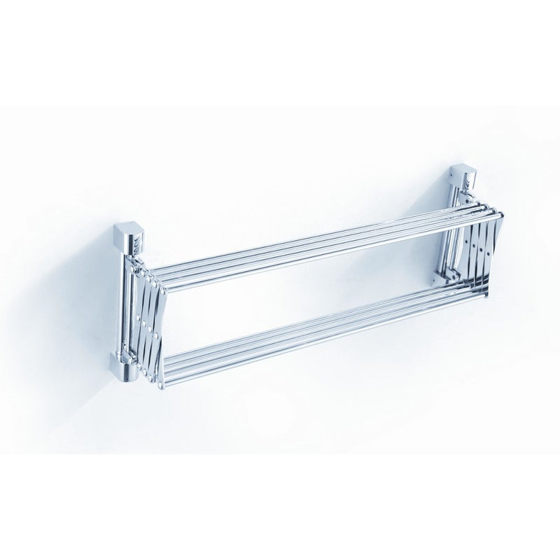 Bathroom Complements Clothes Holder - Wall Mount - 21" Stainless Steel/Polished Chrome