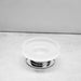 Bathroom Complements Soap Dish - Free Standing - 4" Stainless Steel/Glass/Polished Chrome