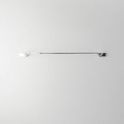 Alice 1 Single Towel Bar - Square Modern Wall Mount