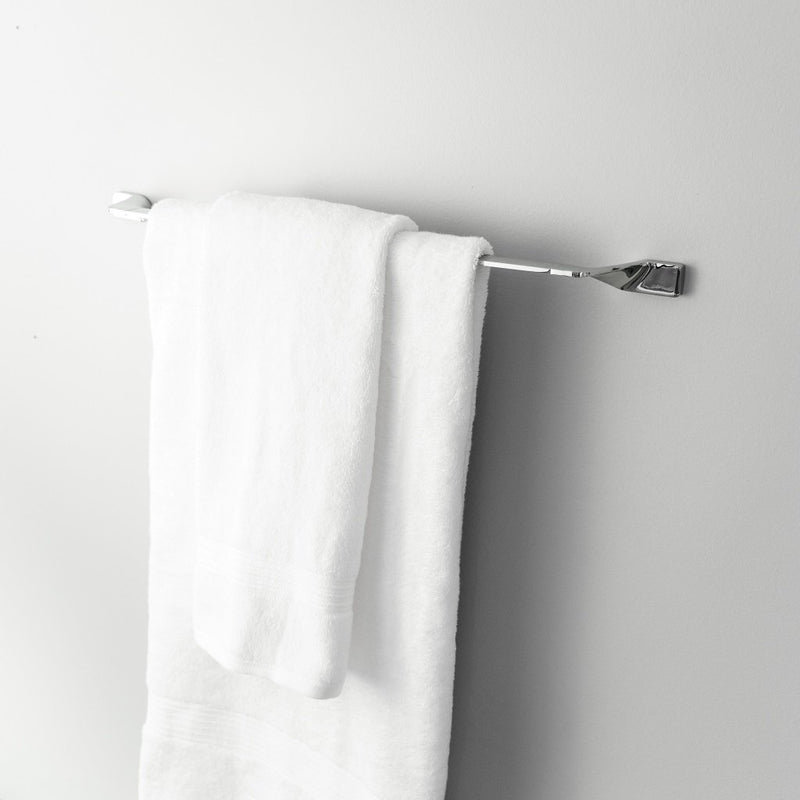 Alice 1 Single Towel Bar - Square Modern Wall Mount