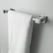 Cubic Single Towel Bar - Wall Mount Brass/Polished Chrome