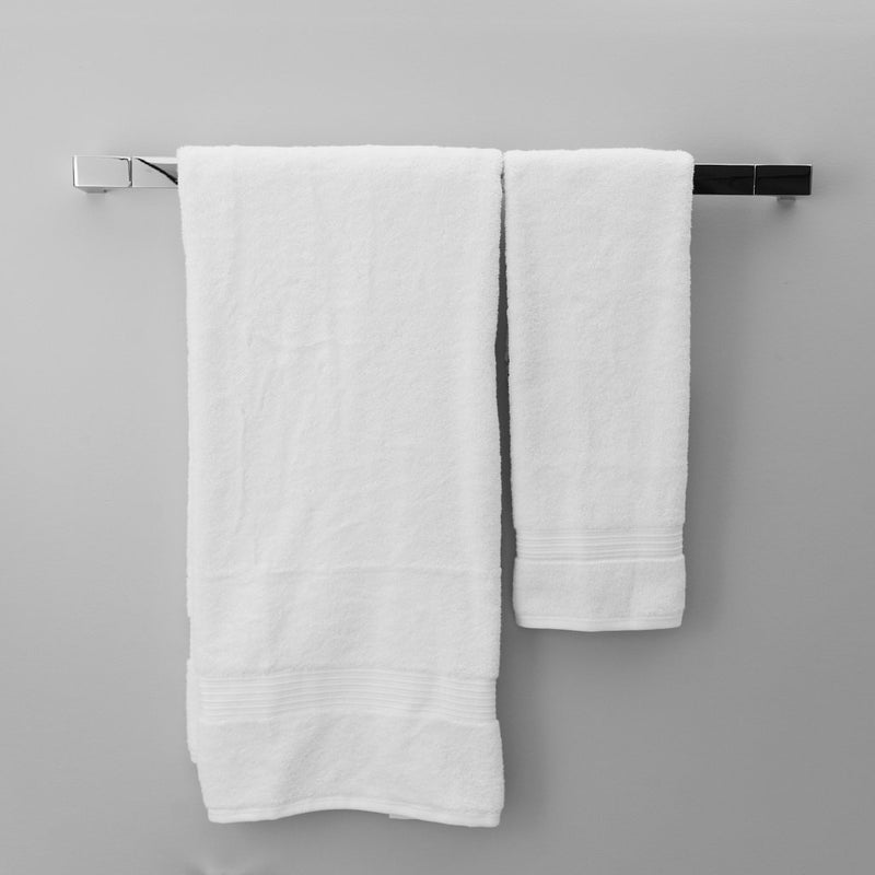 Edition K Single Towel Bar - Wall Mount Brass/Polished Chrome