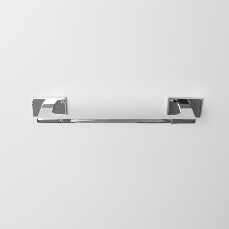 Luk 2 Single Towel Bar - Square Modern Wall Mount
