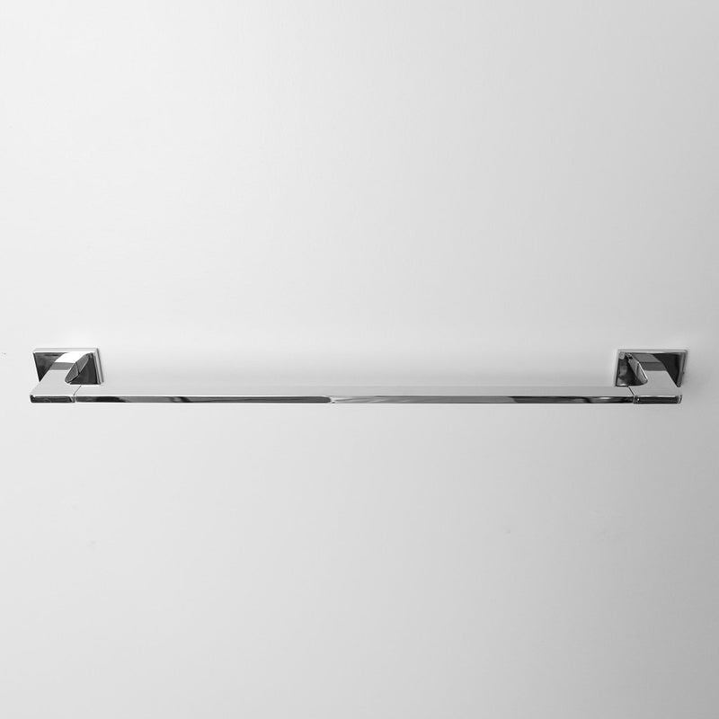 Luk 2 Single Towel Bar - Square Modern Wall Mount
