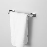 Luk 2 Single Towel Bar - Square Modern Wall Mount