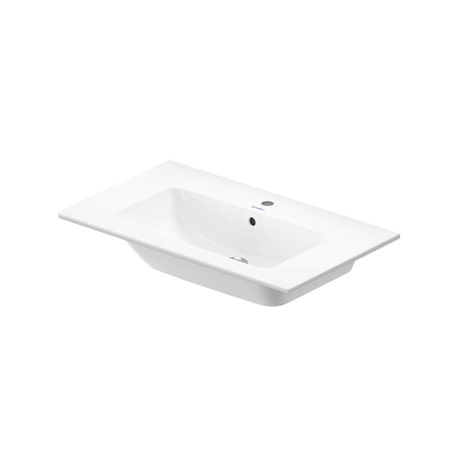 ME By Starck Integrated Vanity Sink - Single Hole - 33" Ceramic/White