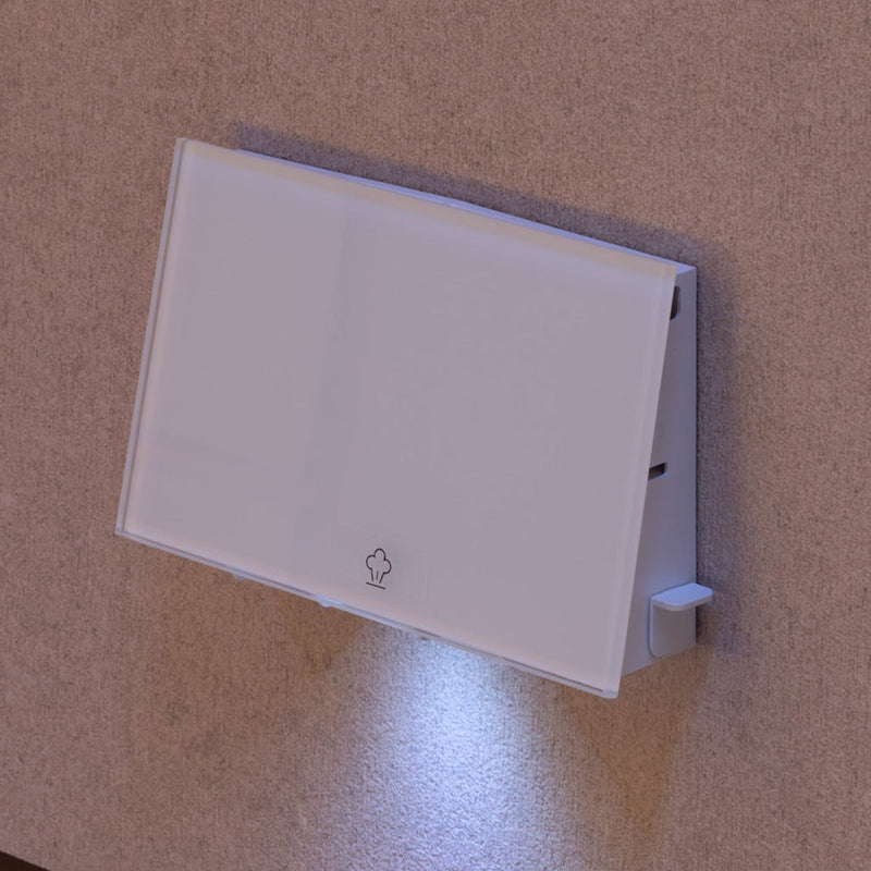 Nuvola Smart Power 45 Complete 208V External Kit Steam Generators - Wall Or Free Installation - 20" Crystal Glass/Metal/White Glass