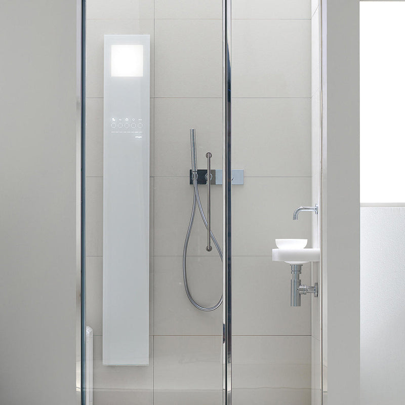 Touch&Steam Smart 45 Integrated 208V Internal Steam Generators - Wall Mount - 10" Tempered Glass/Glass