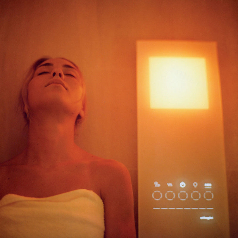 Touch&Steam Smart 45 Integrated 208V Internal Steam Generators - Wall Mount - 10" Tempered Glass/Glass