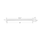 Warwick Appliance Pull Handle - Square Modern Appliance Mount