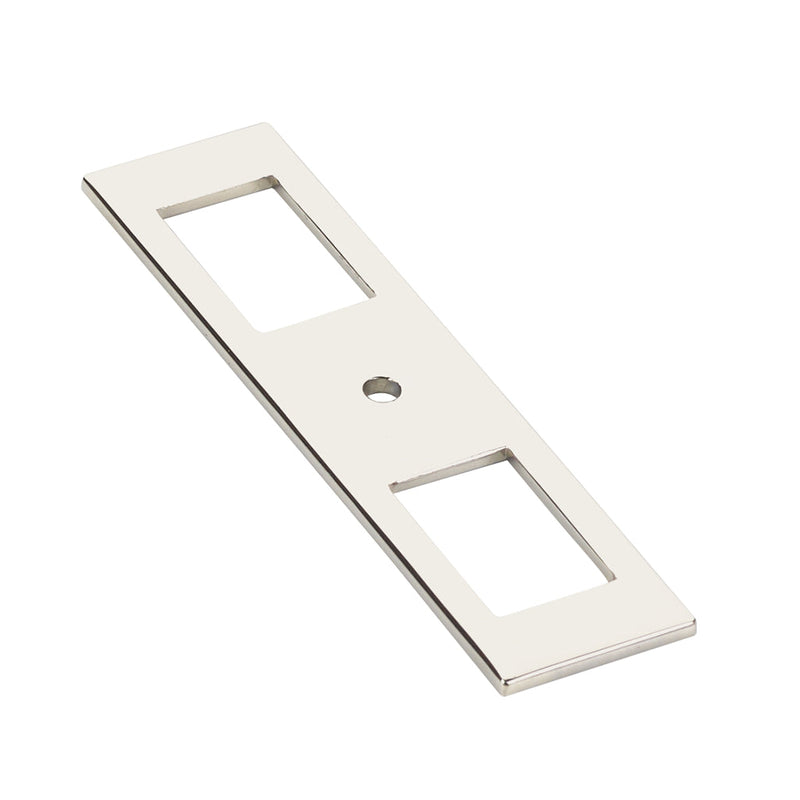 Mod Hex Cabinet Knob - Cabinet Mount - 4" Brass/Polished Nickel