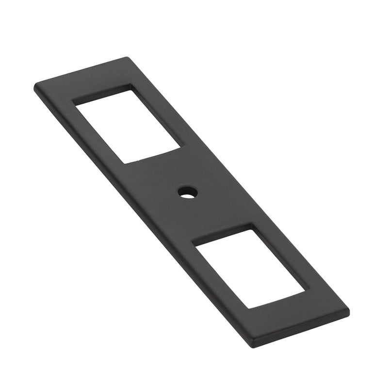 Mod Hex Cabinet Knob - Cabinet Mount - 4" Brass/Flat Black