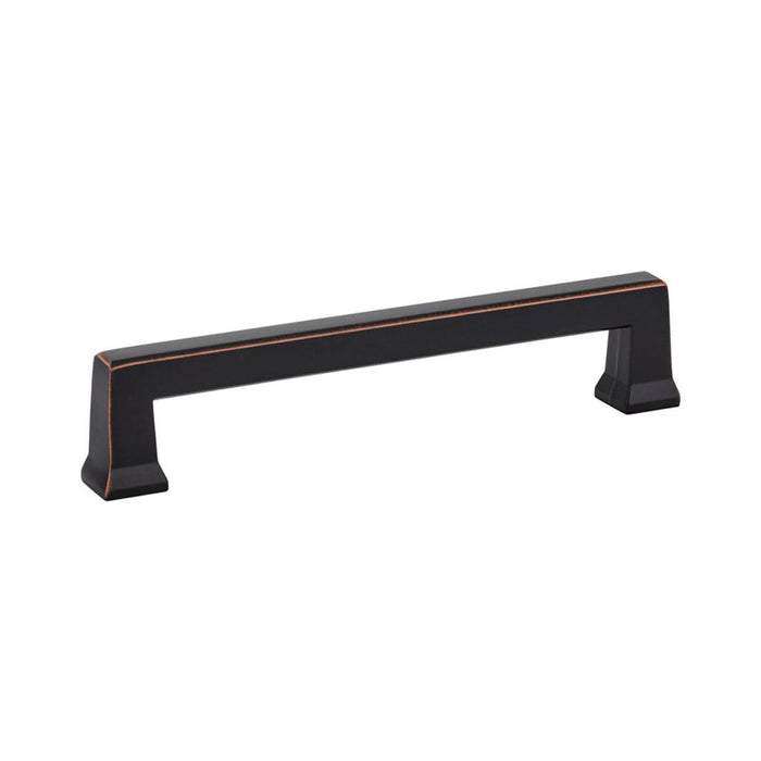 Alexander Cabinet Pull Handle - Cabinet Mount - 5" Brass/Oil Rubbed Bronze