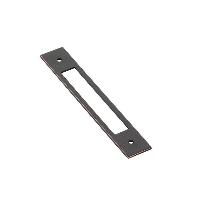 Alexander Cabinet Pull Handle - Cabinet Mount - 5" Brass/Oil Rubbed Bronze