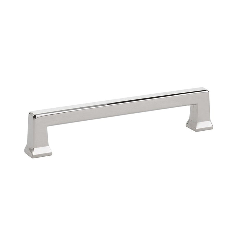 Alexander Cabinet Pull Handle - Cabinet Mount - 5" Brass/Polished Nickel
