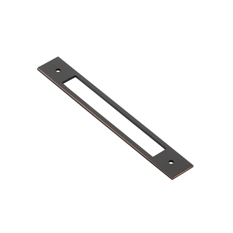 Bar Cabinet Pull Handle - Cabinet Mount - 6" Brass/Oil Rubbed Bronze