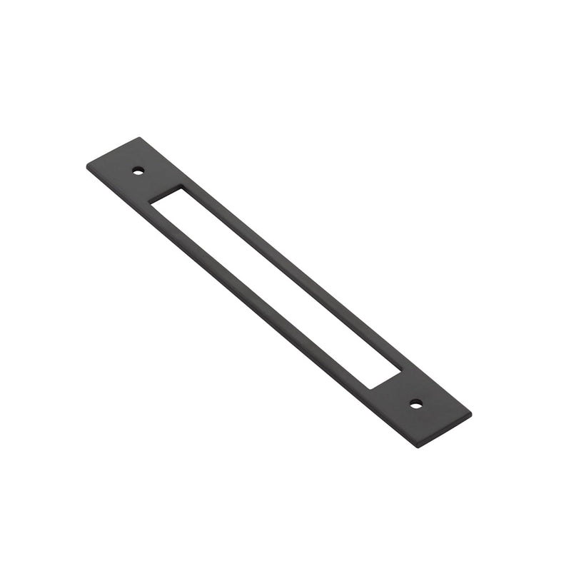 Bar Cabinet Pull Handle - Cabinet Mount - 6" Brass/Flat Black