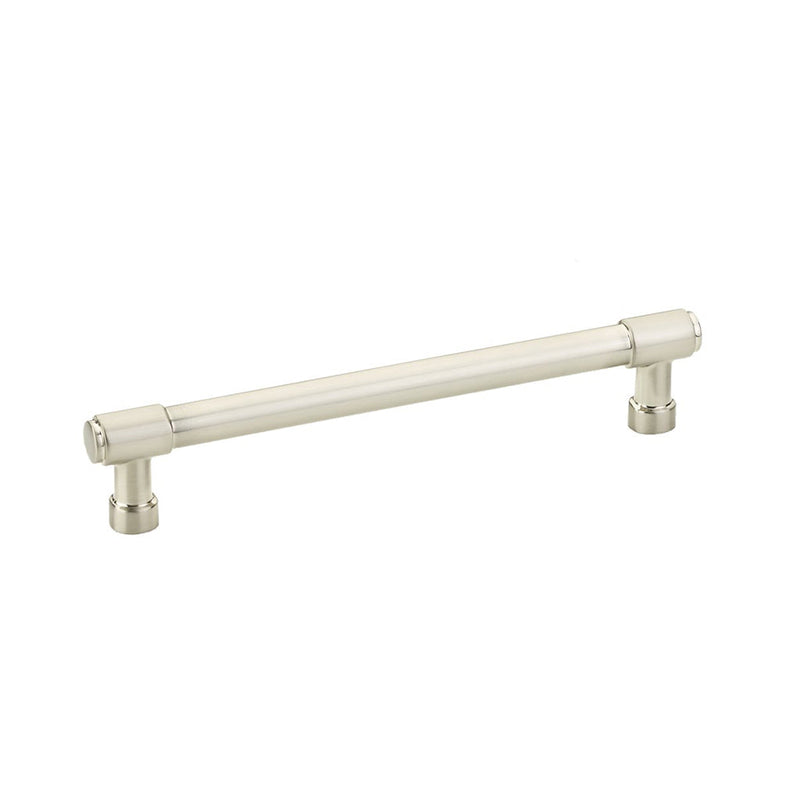 Jasper Cabinet Pull Handle - Cabinet Mount - 6" Brass/Satin Nickel