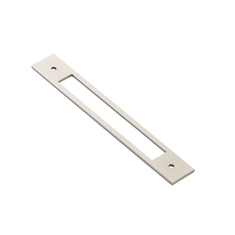 Jasper Cabinet Pull Handle - Cabinet Mount - 6" Brass/Satin Nickel