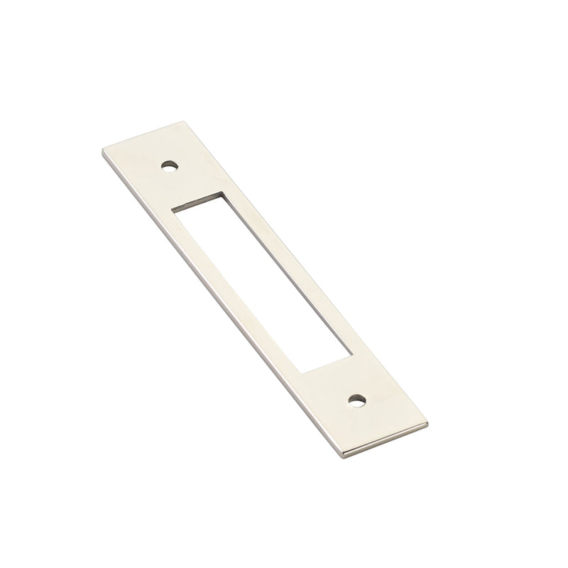Keaton Cabinet Pull Handle - Cabinet Mount - 4" Brass/Polished Nickel