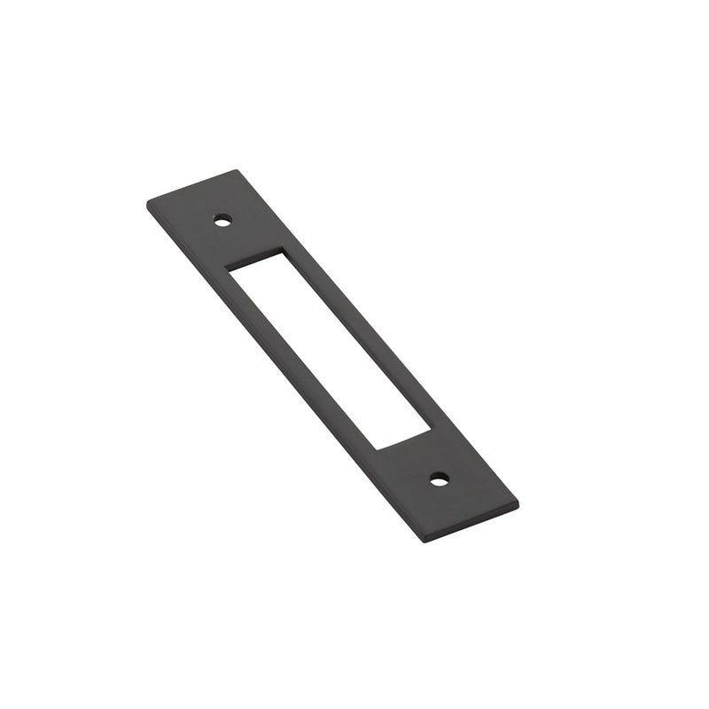 Keaton Cabinet Pull Handle - Cabinet Mount - 4" Brass/Flat Black