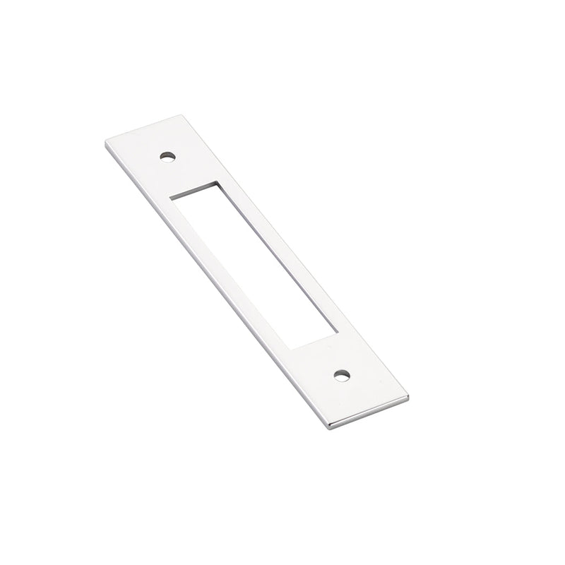 Keaton Cabinet Pull Handle - Cabinet Mount - 4" Brass/Polished Chrome