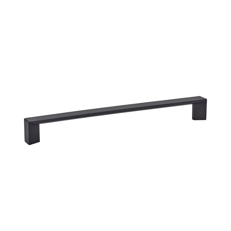 Trinity Cabinet Pull Handle - Cabinet Mount - 8" Brass/Flat Black