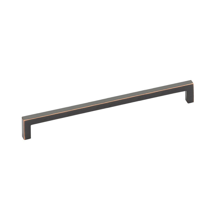 Warwick Cabinet Pull Handle - Cabinet Mount - 10" Brass/Oil Rubbed Bronze