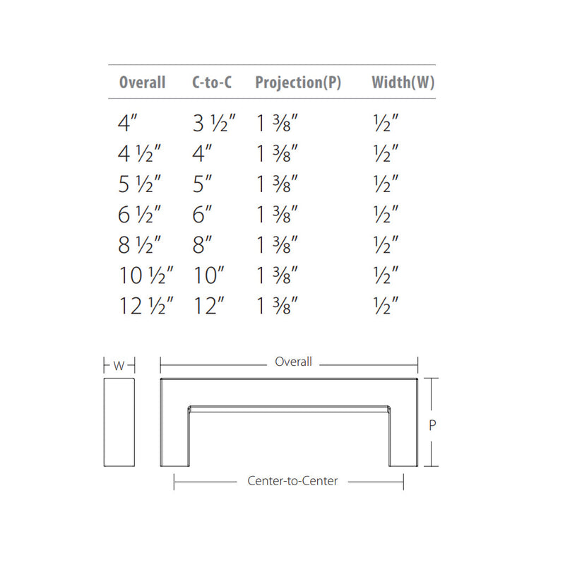 Warwick Cabinet Pull Handle - Cabinet Mount - 10" Brass/Satin Nickel
