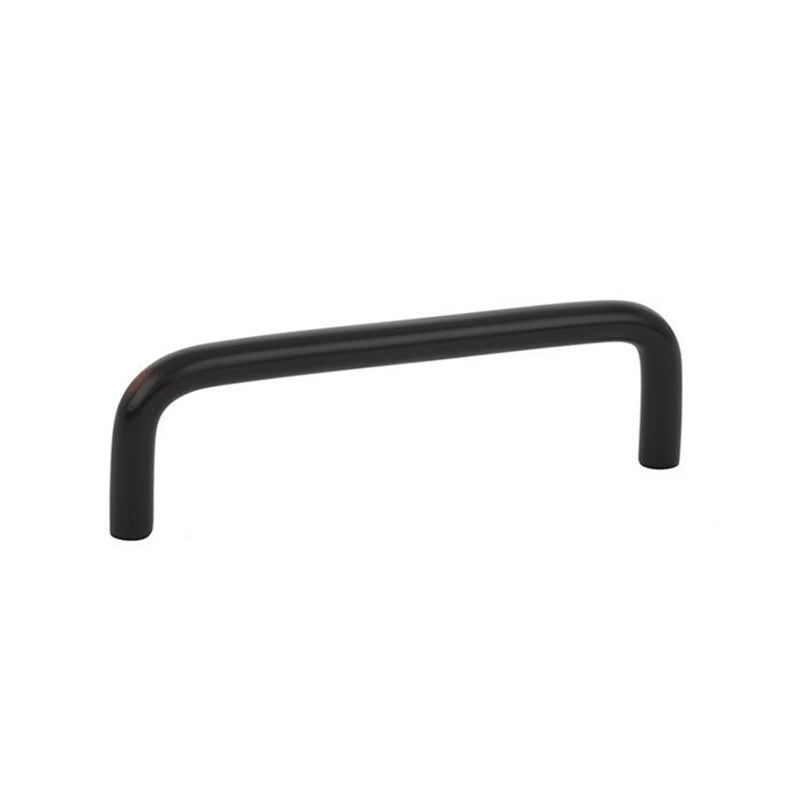 Wire Cabinet Pull Handle - Cabinet Mount - 4" Brass/Oil Rubbed Bronze