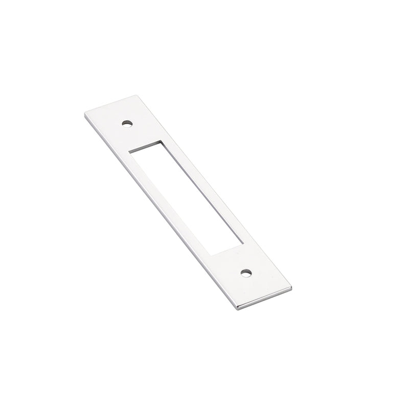 Wire Cabinet Pull Handle - Cabinet Mount - 4" Brass/Polished Chrome