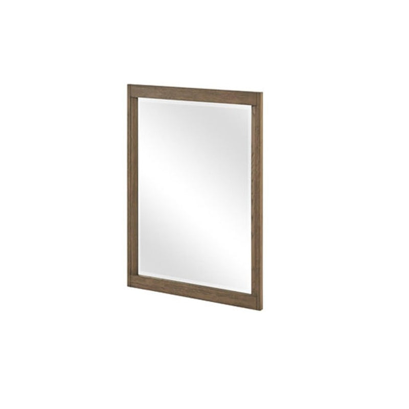 Emissary Vanity Mirror - Wall Mount - 24" Wood/Antique Gray