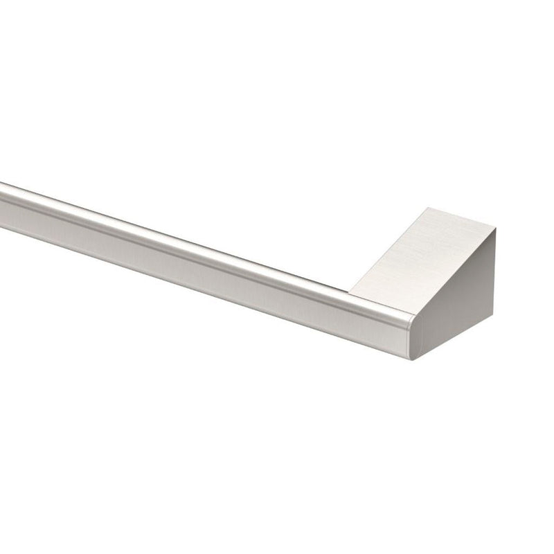 A-Line Single Towel Bar - Wall Mount - 24" Brass/Satin Nickel